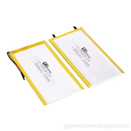 Rechargeable polymer battery, 3,200mAh/3.7V